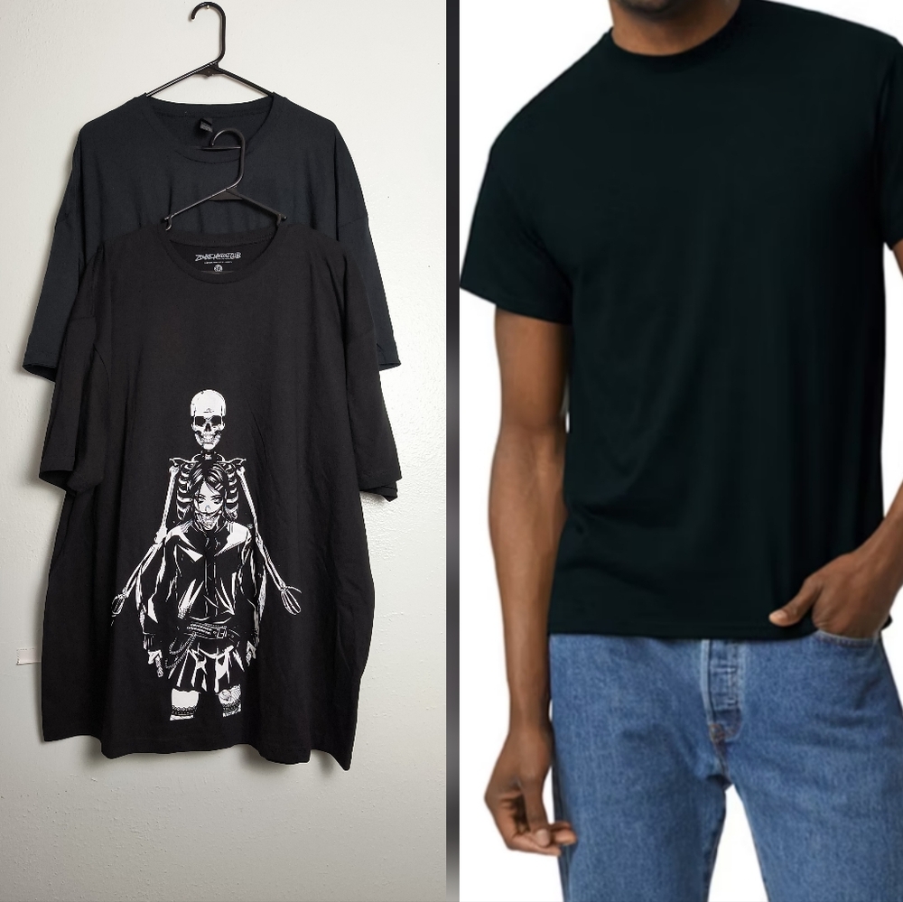 T-shirt Men's Size 3XL Tall Bundle Of 2 Casual